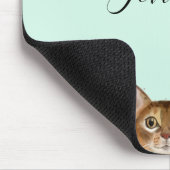 Leuke Katten Gepersonaliseerde Mousepad Muismat (Hoek)