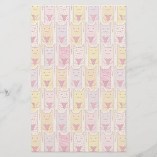 Leuke Katten met het Houden van van Harten Briefpapier