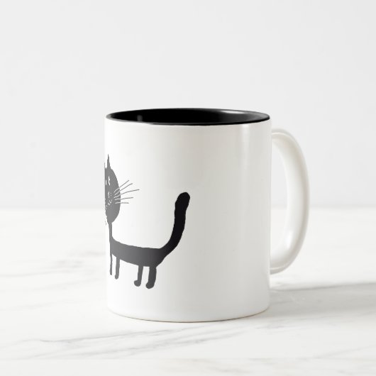 Leuke Katten Tekening Mok (Voorkant rechts)