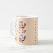 Leuke katten voor kattenliefhebbers en koffieliefh koffiemok (Voorkant links)