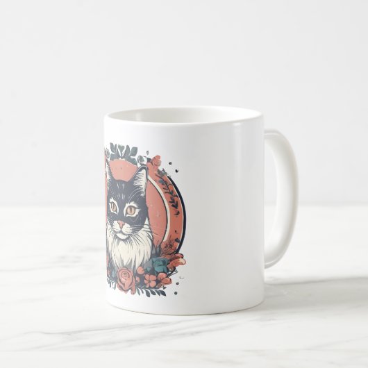 Leuke kattenliefhebber Art Design Koop nu Koffiemok (Voorkant rechts)