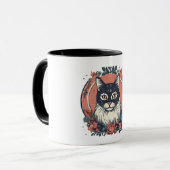 Leuke kattenliefhebber Art Design Koop nu Mok (Voorkant links)