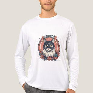 Leuke kattenliefhebber Art Design Koop nu Tri-Blend Shirt