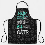 Leuke Kattenliefhebber Bericht Eigendom Van Katten Schort (Voorkant)