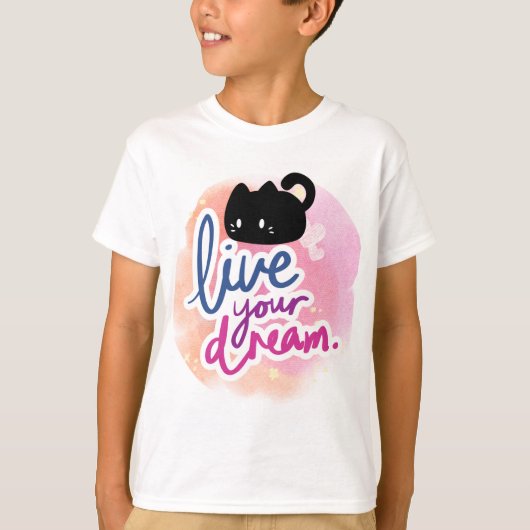 Leuke kattenliefhebbers ontwerp t-shirt (Voorkant)
