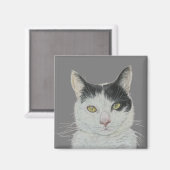 Leuke kattenmagneet magneet (Voorkant / Achterkant)