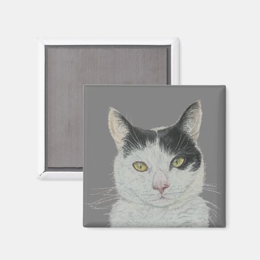 Leuke kattenmagneet magneet (Voorkant / Achterkant)