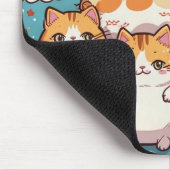 Leuke kattenpads muismat (Hoek)