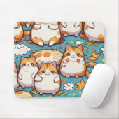 Leuke kattenpads muismat (Met muis)