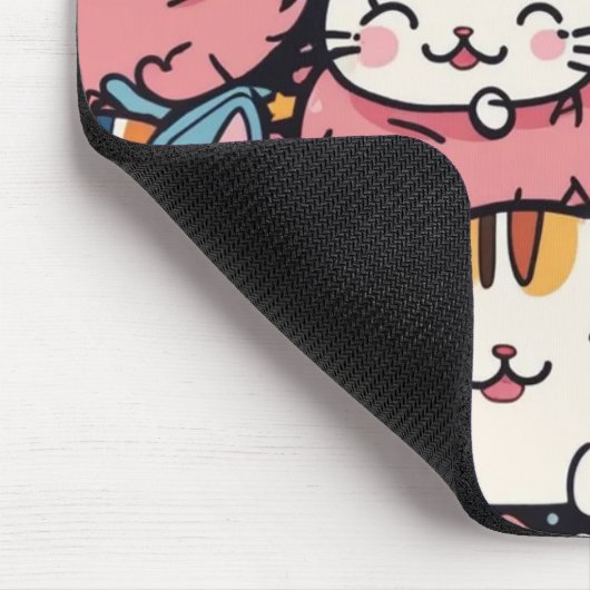 Leuke kattenpads muismat (Hoek)