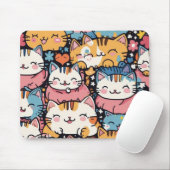 Leuke kattenpads muismat (Met muis)