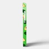 Leuke Kawaii Avocado slice zomer gradiënt Patroon Case-Mate iPhone Case (Achterkant / Links)