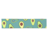 Leuke Kawaii Avocado slice zomer gradiënt Patroon Korte Tafelloper (Horizontaal)