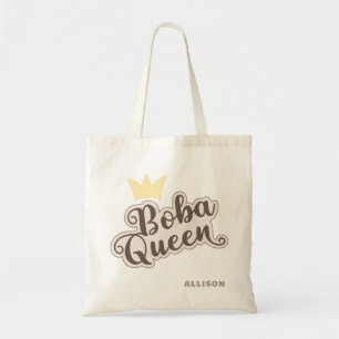 Leuke Kawaii Boba Bubble Tea Gepersonaliseerde Can Tote Bag