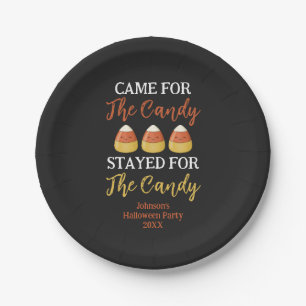 Leuke Kawaii Candy Corn Halloween Kostuum Party Papieren Bordje