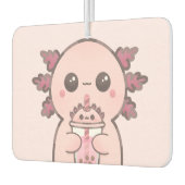 Leuke Kawaii Cartoon Axolotl Luchtverfrisser (Links)