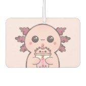 Leuke Kawaii Cartoon Axolotl Luchtverfrisser (Voorkant)