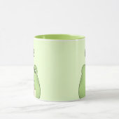 Leuke Kawaii Cartoon Frog Drink Bubble Tea Mok (Midden)