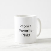 Leuke Kawaii Cartoon Gepersonaliseerde Verjaardag Koffiemok (Voorkant rechts)