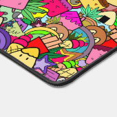 Leuke Kawaii cartoon l Kleurrijke kinder hand gete Bureaumat (Hoek)