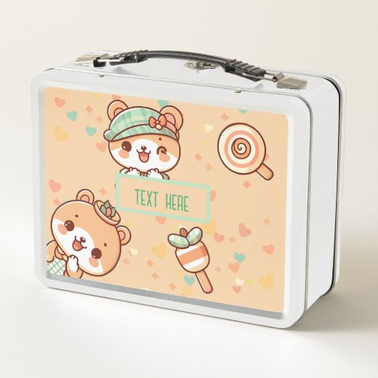 Leuke kawaii cartoons (Achterkant)