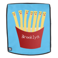 Leuke kawaii frietjes fastfood cartoon illustratie
