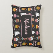 Leuke Kawaii Halloween Snoep Patroon voor Kinderen Accent Kussen (Voorkant(Verticaal))