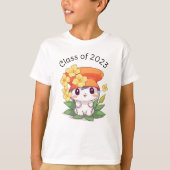 Leuke Kawaii Kleuterschool Afstuderen T-shirt (Voorkant)
