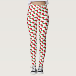 Leuke Kawaii Rode Kersen Zomerfruit Kinder Leggings