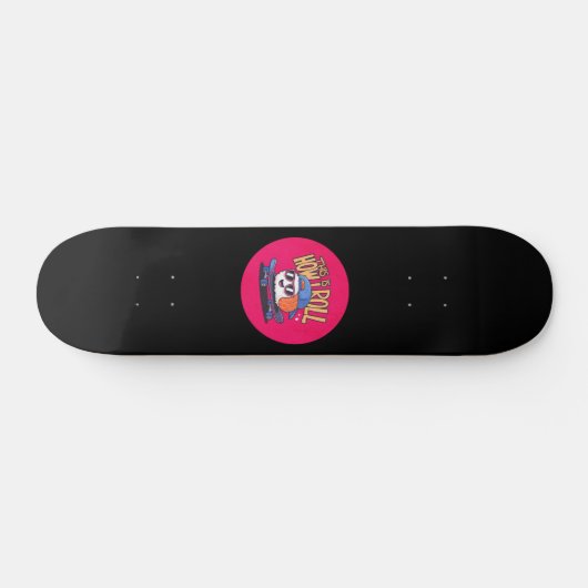 Leuke Kawaii Sushi op skateboard (Horizontaal)