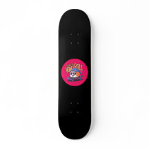 Leuke Kawaii Sushi op skateboard