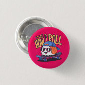 Leuke Kawaii Sushi op skateboard Ronde Button 3,2 Cm (Voorkant /achterkant)