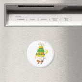 Leuke Kawaii verjaardagstaart Magneet (Insitu (Vaatwasser))