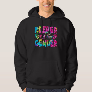 Leuke Keeper van de Gender Tie Dye Pink of Blue Ge Hoodie