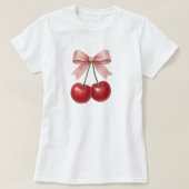 Leuke kers met Rebon T-shirt (Design voorkant)