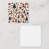 Leuke kerst behuizing Kaart (Voorkant / Achterkant)