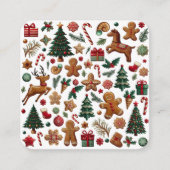 Leuke kerst behuizing Kaart (Voorkant)