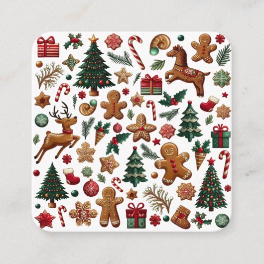 Leuke kerst behuizing Kaart (Voorkant)