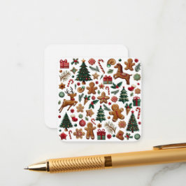 Leuke kerst behuizing Kaart