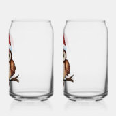 Leuke kerst blikvorm glas (Links)