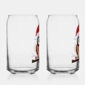 Leuke kerst blikvorm glas (Rechts)