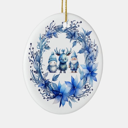 Leuke kerst buddies Ornament (Rechts)