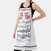 Leuke kerst cadeau grap schort (Insitu)