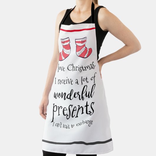 Leuke kerst cadeau grap schort (Insitu)