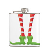Leuke Kerst Elf Fun Bar Drink Gift Heupfles (Voorkant)