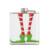 Leuke Kerst Elf Fun Bar Drink Gift Heupfles (Achterkant)