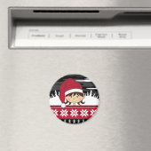 Leuke kerst elf magneet (Insitu (Vaatwasser))