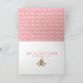 Leuke kerst familie foto kaart (Binnen)