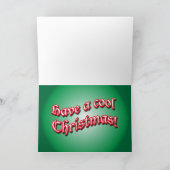 Leuke kerst! feestdagen kaart (Binnen)