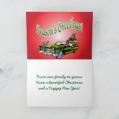 Leuke kerst! feestdagen kaart (Binnen)